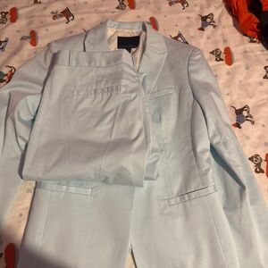 banana republic blazer and pant set